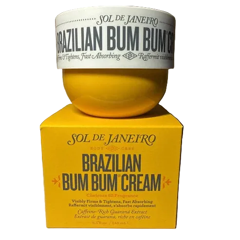 Sol de Janeiro Brazilian Bum Bum Cream Jumbo 8.1 oz / 240ml Visibly Firming Body Cream Cheirosa 62 NIB