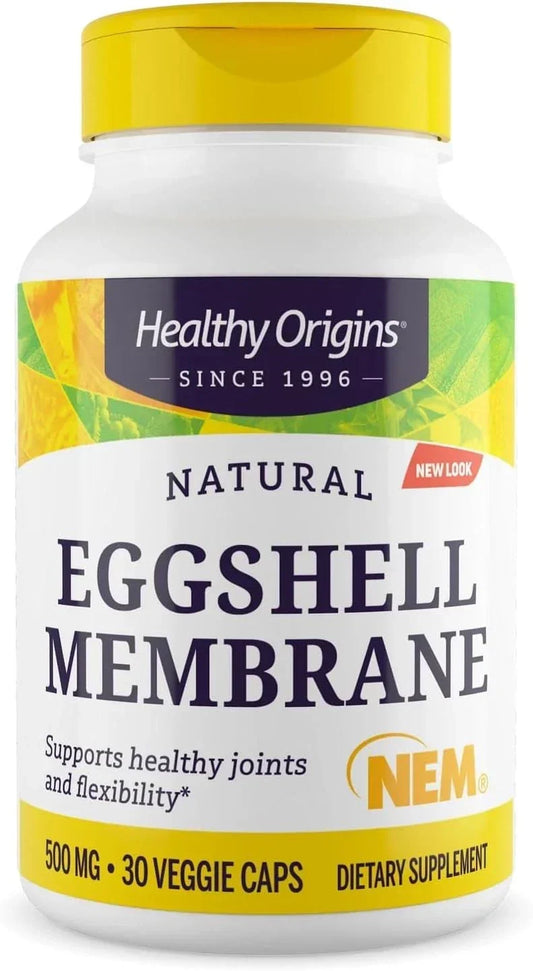 Healthy Origins Eggshell Membrane 500 mg (NEM, Non-GMO, 30 Count
