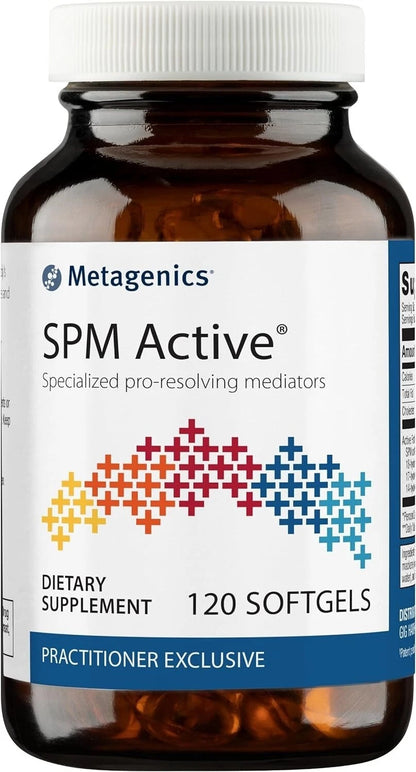 Metagenics SPM Active 120 Softgels | Body &amp; Joint Soreness Support | Clinically Studied Dietary Supplement