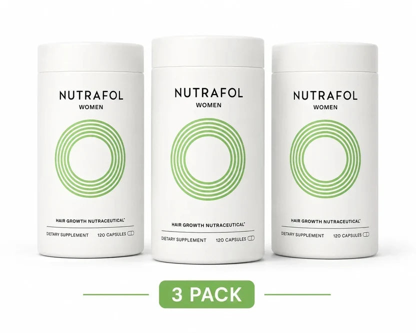 Pack of 3 Women’s Hair Growth Supplement 360 Caps – Fast Shipping Ages 18 - 44
