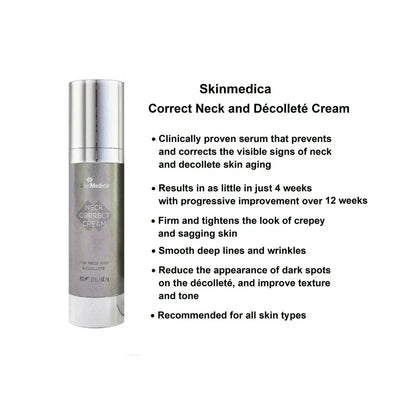 SkinMedica Neck Correct Cream 2 oz. Neck And Chest Treatment New and sealed box. - Image 2