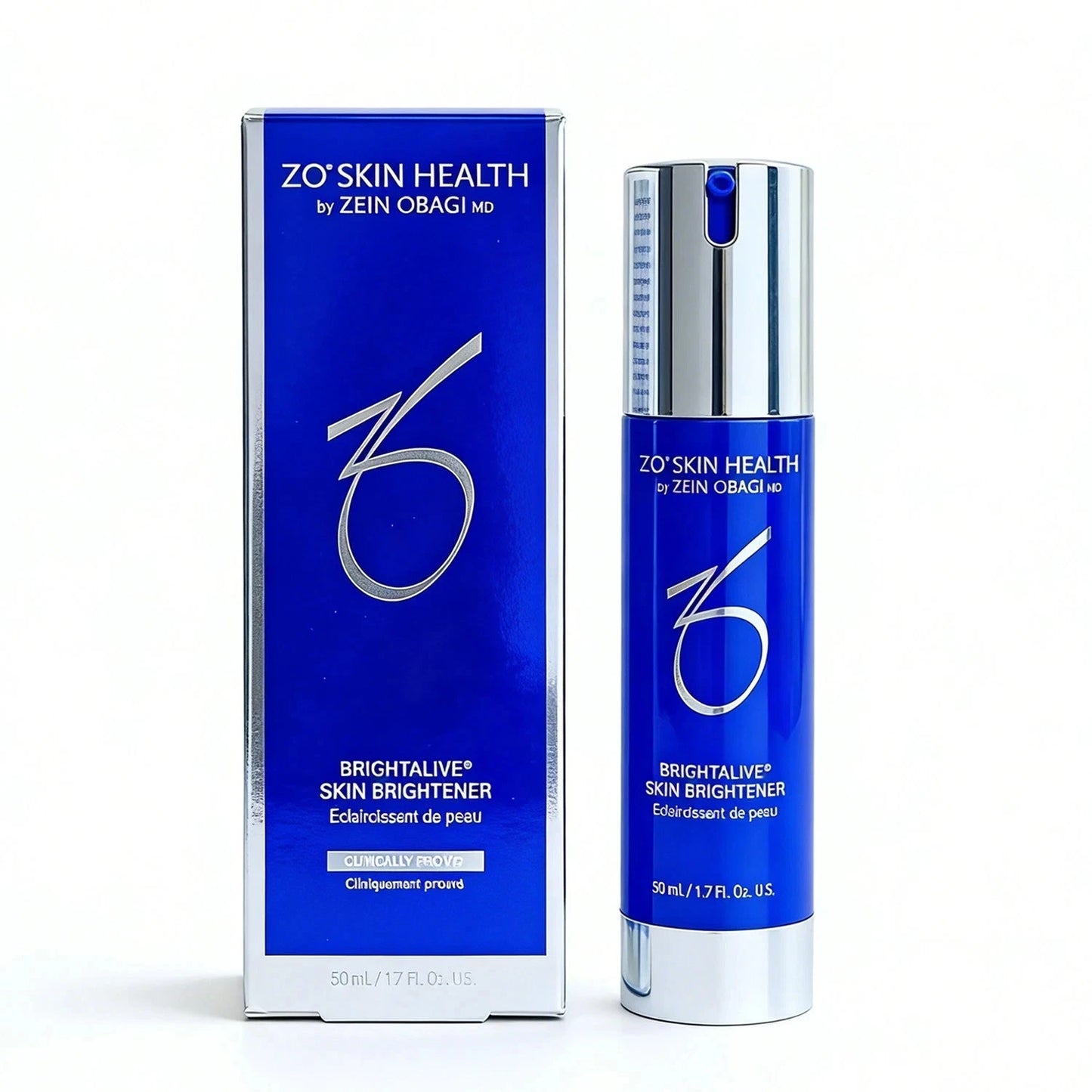 ZO Skin Health Brightalive Skin Brightener 50ml / 1.7 fl oz – Skin Brightening Serum