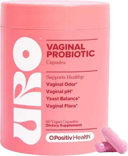O Positiv URO Vaginal Probiotics for Women pH Balance