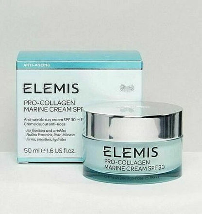 ELEMIS Pro-Collagen Marine Cream SPF 30 – 50 ml / 1.6 oz – 100% Authentic New in Box