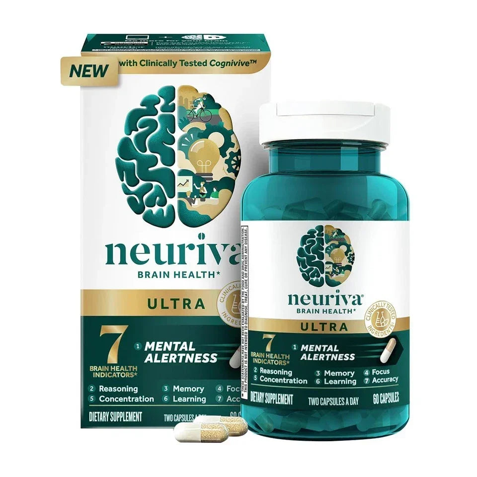 Neuriva Ultra Brain Supplements for Memory and Focus 60ct
